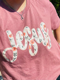 JESUS Floral Tee