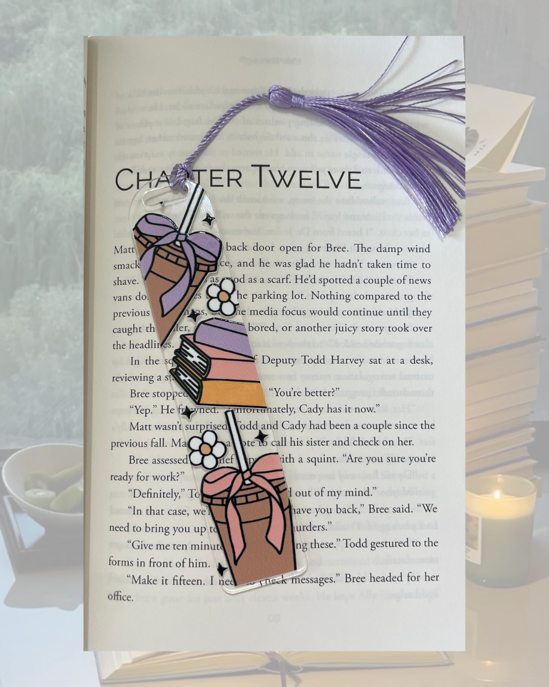 COFFEE AND BOOKS Bookmark