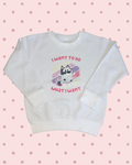 I DO WHAT I WANT Toddler 4T Sweatshirt