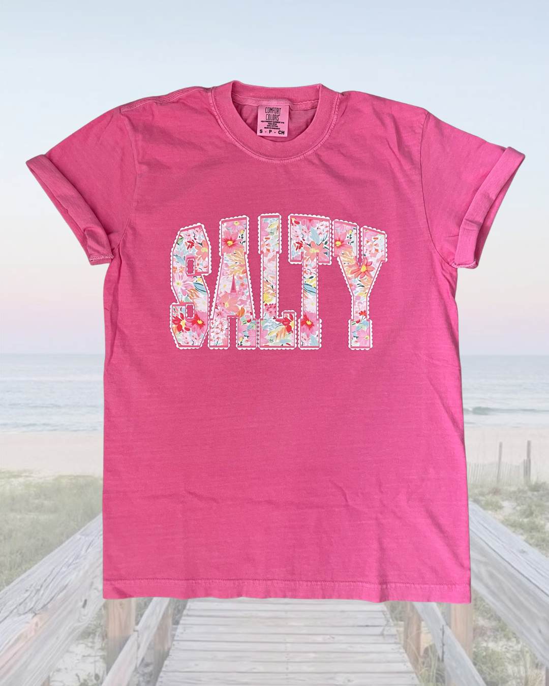 SALTY tropical floral tee