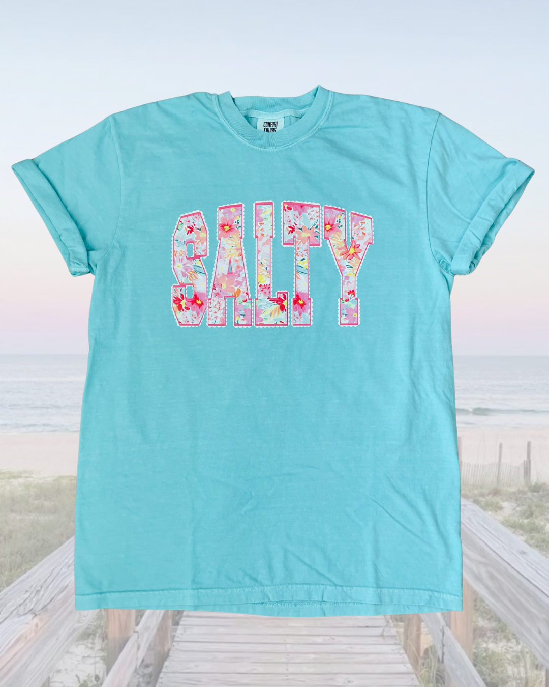 SALTY tropical floral tee