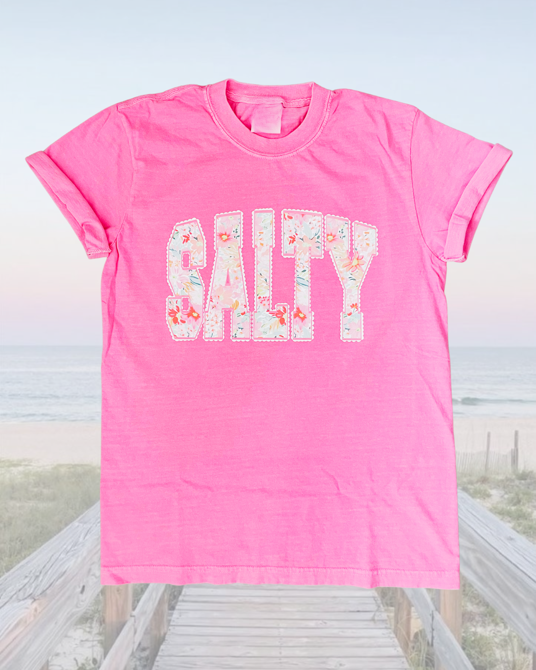 SALTY tropical floral tee