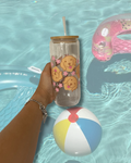 GOLDIE DOG Glass Cup